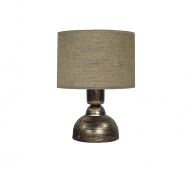 Heronia ΠΟΡΤΑΤΙΦ ΚΩΝΙΚΟ ΑΜΠΑΖΟΥΡ TL-08 Ø20 BLACK-ΛΕΥΚΟ/ΚΡΕΜ Ε/27