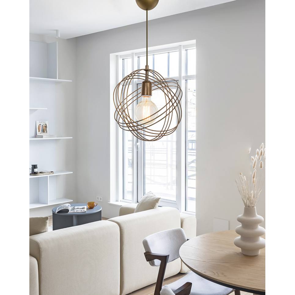 Heronia SATURNO GOLD MAT 1/L  Μοντέρνο φωτιστικό