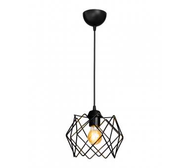 Heronia DM-04 1/L BLACK ΚΡΕΜΑΣΤΟ ΑΡΑΧΝΗ ΜΕΤΑΛΛΙΚΟ