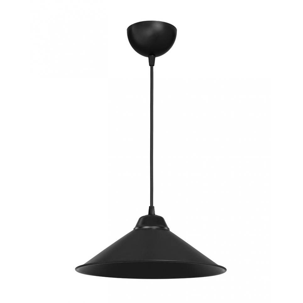 Heronia Κρεμαστό φωτιστικό CONOS/30 NEW BLACK 1/L PLASTIC E/27