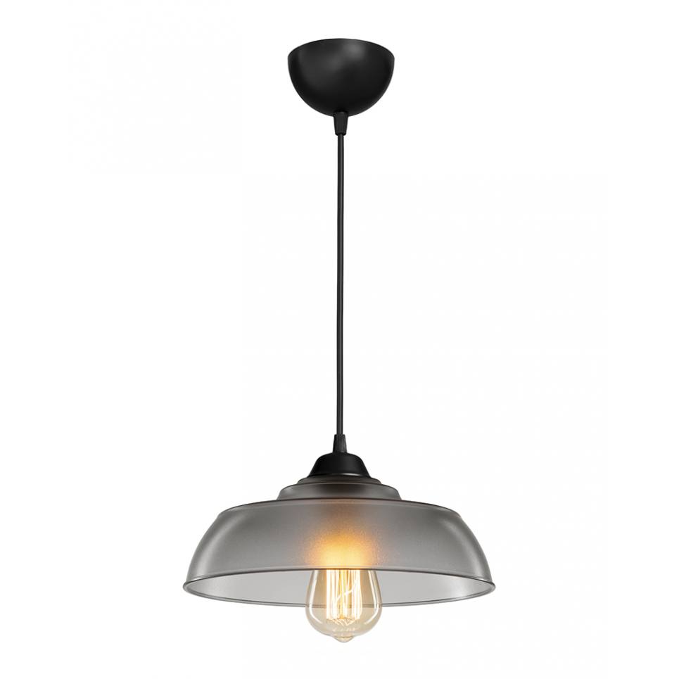 Heronia Κρεμαστό φωτιστικό PUBLIC 1/L NEW FUME ΚΡΕΜΑΣΤΟ ΠΛΑΣΤΙΚΟ