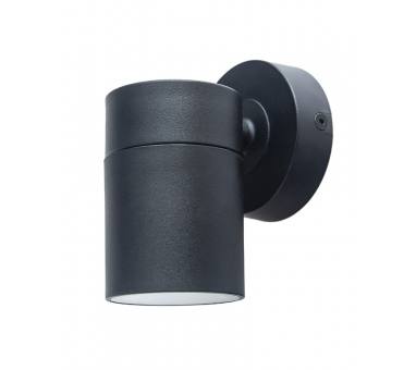 Heronia CH-01 BLACK GU10 PLASTIC ΣΠΟΤ