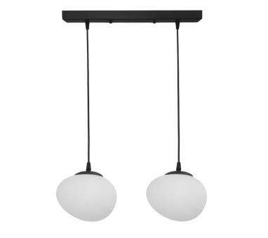 Heronia Φωτιστικό /οροφής ανισόπεδο GL-800/2L RAGA BL-WHITE VOTSALO