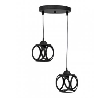 Heronia DM-05PENDEL 2/L BLACK ΚΡΕΜΑΣΤΟ