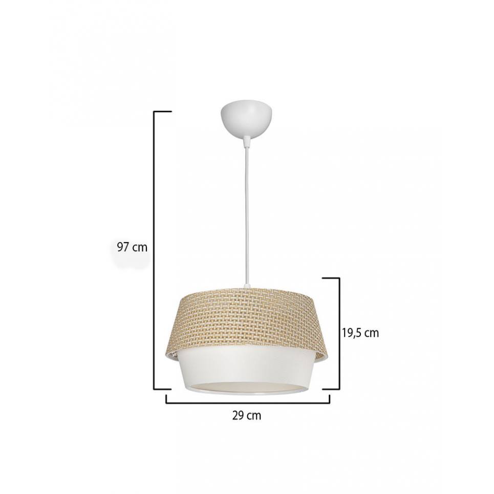 Heronia HKP-100 Φ30 ΨΑΘΑ ΜΠΕΖ /ΚΡΕΜ 1/L ΔΙΠΛΟ ΚΡΕΜΑΣΤΟ ΑΜΠΑΖΟΥΡ