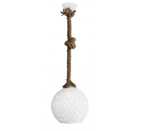 Heronia SILK-01 Φ20 ROPE WHITE UT-WH 1/L Ε/27