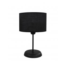 Heronia TL-05 Φ20 BLACK-BLACK ΠΟΡΤΑΤΙΦ Ε/27 ΜΕ ΑΜΠΑΖΟΥΡ ΚΥΛΙΝΔΡΟ