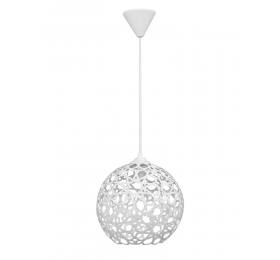 Heronia TUNIS/25 WHITE 1/L ΚΡΕΜΑΣΤΟ PENDEL ΔΙΑΤΡΗΤΟ Φ25