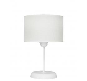 Heronia TL-05 Φ20 WHITE-ΛΕΥΚΟ/ΚΡΕΜ ΠΟΡΤΑΤΙΦ Ε/27 ΜΕ ΑΜΠΑΖΟΥΡ ΚΥΛΙΝΔΡΟ