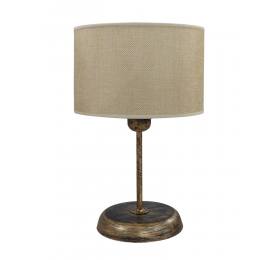 Heronia TL-05 Φ20 BRONZE-MΠΕΖ ΠΟΡΤΑΤΙΦ Ε/27 ΜΕ ΑΜΠΑΖΟΥΡ ΚΥΛΙΝΔΡΟ