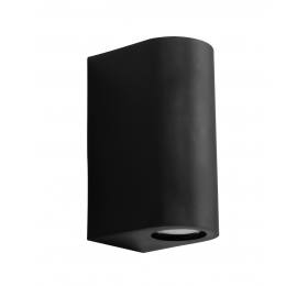 Heronia C-032 BLACK 2/L UP-DOWN ΣΠΟΤ ΚΥΛΙΝΔΡΟΣ 2XGU10