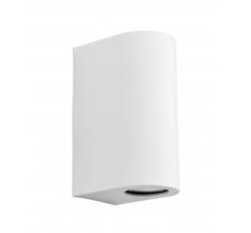 Heronia C-032 WHITE 2/L UP-DOWN ΣΠΟΤ ΚΥΛΙΝΔΡΟΣ 2XGU10