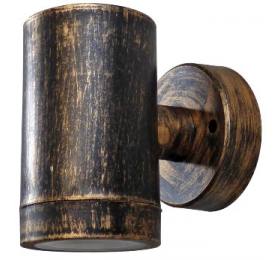 Heronia C-01 1/Φ BRONZE ΣΠΟΤ ΠΛΑΣΤ.GU10-LED/EL