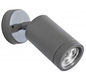 Heronia C-01ΚΕΥ GREY 1/Φ ΣΠΟΤ ΣΠΑΣ.GU10 LED/EL