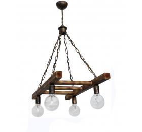 Heronia SKALA/4L CHAIN BR ΚΡΕΜΑΣΤΟ ΞΥΛΙΝΟ