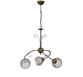 Heronia CHRIS 3/L BRONZE ΠΟΛΥΦΩΤΟ ΚΡΥΣΤΑΛΛΟ