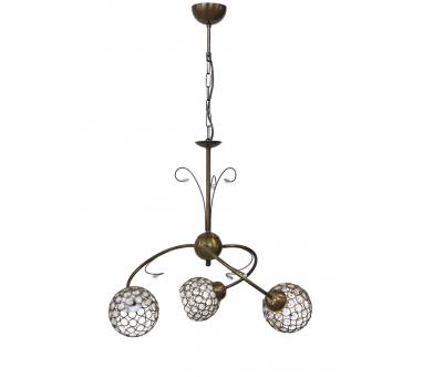 Heronia CHRIS 3/L BRONZE ΠΟΛΥΦΩΤΟ ΚΡΥΣΤΑΛΛΟ