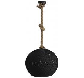 Heronia SILK-02 Φ35 ROPE BLACK UT-BL 1/L Ε/27