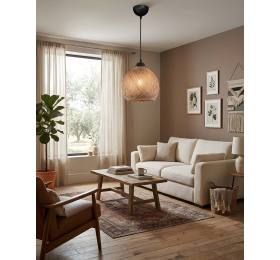 Heronia SILK-01 Φ20 NATURAL 1/L PENDEL Ε/27