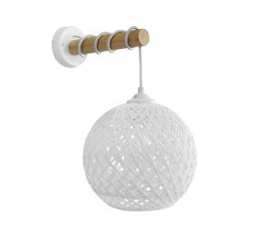 Heronia SILK-01/ΑΡ STICK WHITE Φ20 ΑΠΛΙΚΑ ΞΥΛΟ