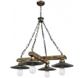 Heronia R-150CROSS 4/L CHAIN BRONZE ΚΡΕΜΑΣΤΟ