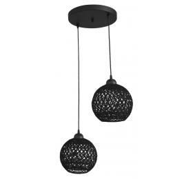 Heronia SILK/2L PENDEL BL-BLACK ΚΡΕΜΑΣΤΟ