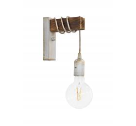 Heronia Ε/27ΑΡ SQUARE WH-BRONZE ΑΠΛΙΚΑ ΞΥΛΟ