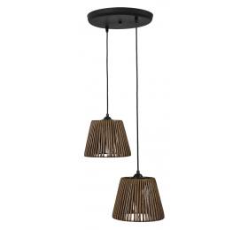 Heronia CUBA/2L PENDEL BROWN ΚΡΕΜΑΣΤΟ