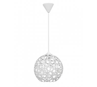 Heronia TUNIS/25 WHITE 1/L ΚΡΕΜΑΣΤΟ PENDEL ΔΙΑΤΡΗΤΟ Φ25