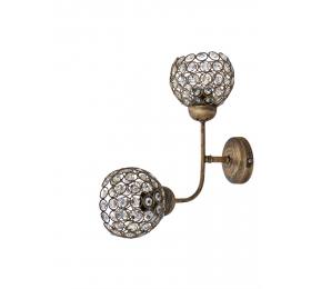 Heronia S-20AP CHRIS 2/L BRONZE ΑΠΛΙΚΑ 2/Φ ΓΩΝΙΑ ΜΕ ΚΡΥΣΤΑΛΛΑ