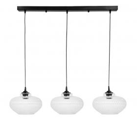 Heronia RIGATO/3L RAGA BL-TRANSPARANTE ΚΡΕΜΑΣΤΟ ΡΑΓΑ ΓΥΑΛΙΝΟ