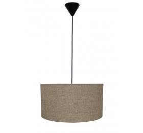 Heronia ΗΚ-06 ΚΑΦΕ/ΑΜΜΟΥ Φ40 ΚΥΛΙΝΔΡΟΣ ΚΡΕΜΑΣΤΟ 1/L Ε/27 ME ΚΑΛΩΔΙΟ ΑΜΠΑΖΟΥΡ