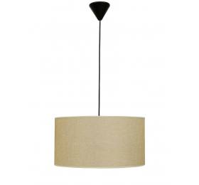 Heronia ΗΚ-02 ΜΠΕΖ Φ40 ΚΥΛΙΝΔΡΟΣ ΚΡΕΜΑΣΤΟ 1/L Ε/27 ME ΚΑΛΩΔΙΟ ΑΜΠΑΖΟΥΡ