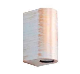 Heronia C-032 WHITE-BRONZE 2/L UP-DOWN ΣΠΟΤ ΚΥΛΙΝΔΡΟΣ 2XGU10