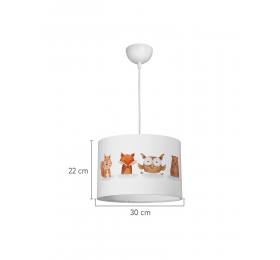 Heronia KID-FOX 1/L ΚΡΕΜΑΣΤΟ ΠΑΙΔΙΚΟ ΖΩΑΚΙΑ Φ-28