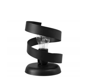 Heronia FLEXI-01PR BLACK ΠΟΡΤΑΤΙΦ ΜΕΤΑΛΛΙΚΟ Ε/27