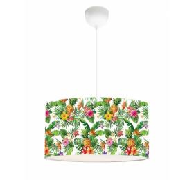 Heronia HK-21 1L JUNGLE-B WH Φ38 ΚΑΠΕΛΟ ΚΥΛΙΝΔΡΙΚΟ ΜΕ ΚΑΛΩΔΙΟ Ε/27