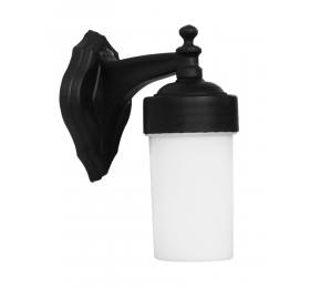 Heronia D-06AN BLACK Επιτοίχιο φωτιστικό Ε/27 μαύρο