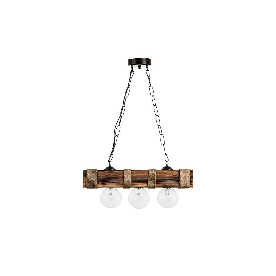 Heronia UT-8X8 3L ΔΟΚΑΡΙ WOOD-CHAIN ΚΡΕΜΑΣΤΟ ΧΩΝΕΥΤΑ ΝΤΟΥΙ Ε/27