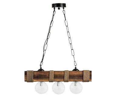 Heronia UT-8X8 3L ΔΟΚΑΡΙ WOOD-CHAIN ΚΡΕΜΑΣΤΟ ΧΩΝΕΥΤΑ ΝΤΟΥΙ Ε/27