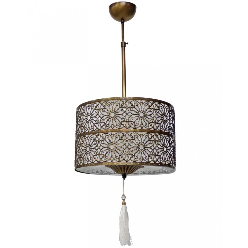 Heronia DAMASCUS 1L BRONZE ΚΡΕΜΑΣΤΟ Ε/27