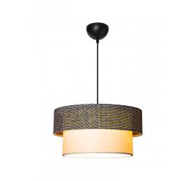 Heronia HK-10 BLACK/WHITE Φ40/35 Μοντέρνο Φωτιστικό Κρεμαστό E/27