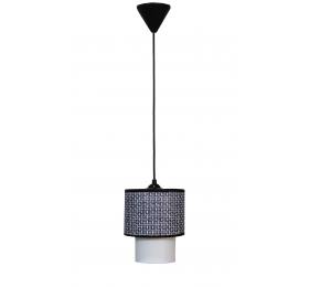 Heronia HK-10 BLACK/WHITE Φ16,5/10 Μοντέρνο Φωτιστικό Κρεμαστό E/27