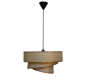 Heronia HK-30 ΚΑΦΕ-ΑΜΜΟΥ 1L Φ40 3PLO Μοντέρνο Φωτιστικό Κρεμαστό E/27