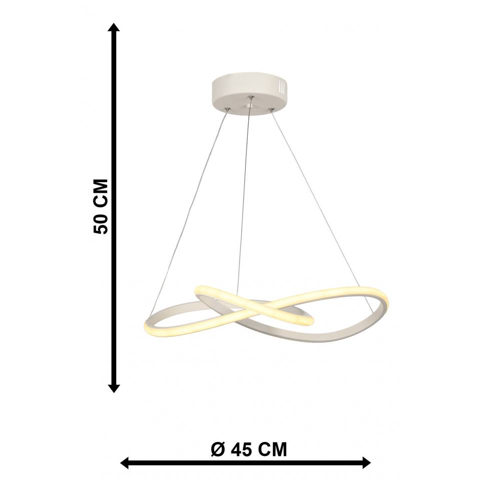 Heronia MERCURY-50 LED WHITE 48W ΦΩΤΙΣΤΙΚΟ LED