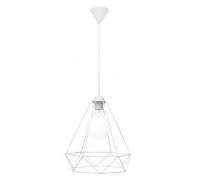 Heronia DM-01 NEW 1L WHITE METAL Μοντέρνο φωτιστικό