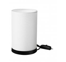 Heronia ΠΟΡΤΑΤΙΦ ΚΥΛΙΝΔΡΙΚΟ ΑΜΠΑΖΟΥΡ TL-07/H-01 WHITE/CREAM- BLACK  Ε/27