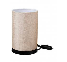 Heronia ΠΟΡΤΑΤΙΦ ΚΥΛΙΝΔΡΙΚΟ ΑΜΠΑΖΟΥΡ TL-07/H-06 KAFE AMMOY-BLACK  Ε/27