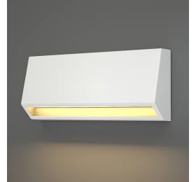 Heronia Φωτιστικό επιτοίχιο HER-03 LED WHITE IP65 εξωτερικού χώρου