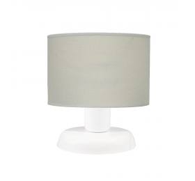 Heronia ΠΟΡΤΑΤΙΦ ΚΥΛΙΝΔΡΙΚΟ ΑΜΠΑΖΟΥΡ TL-08 Ø20 WH/KΡEM Ε/27